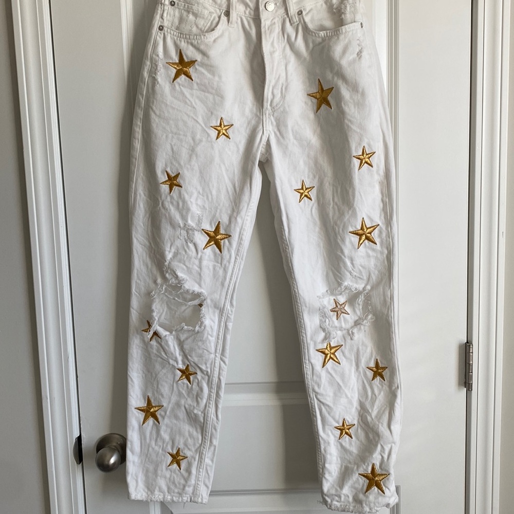 Free People Fast Times Star Mom Jeans By We The Free